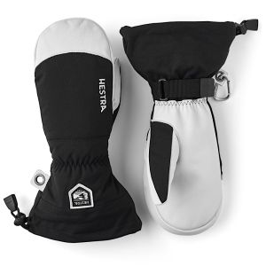 ARMY LEATHER HELI SKI MITT BLK
