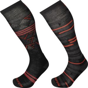 LORPEN SKI MID 2 PAIR PACK MEN BKO