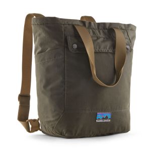 WAXED CANVAS TOTE PACK GRN