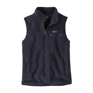 W RETRO PILE VEST DBL