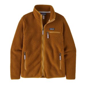 W RETRO PILE JACKET BRN