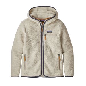 W RETRO PILE HOODY NTR