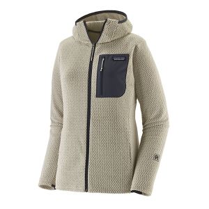 W R1 AIR FULL ZIP HOODY WHT