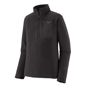 R1 AIR ZIP NECK BLK