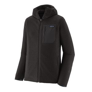 R1 AIR FULL-ZIP HOODY BLK
