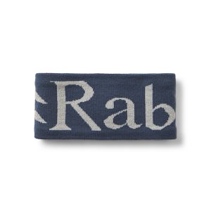 RAB KNITTED LOGO HEADBAND MBL