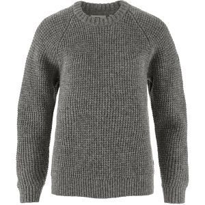 FJR W OVIK WAFFLE KNIT GRY