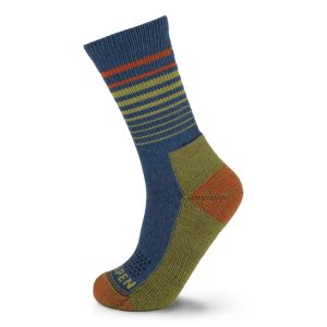KIDS WOOL HIKE MIDWT CREW BLU