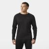 HH LIFA ACTIVE STRIPE CREW BLK 03
