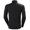 HH LIFA MERINO MW 1/2 ZIP BLK 1