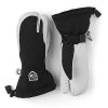 HESTRA W HELI SKI 3 FINGER BLK