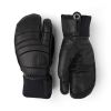 HESTRA FALL LINE 3 FINGER BLK