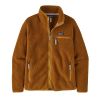 W RETRO PILE JACKET BRN