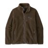W RETRO PILE JACKET DBR