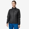 W NANO PUFF JACKET BLK 1