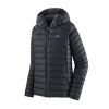W DOWN SWEATER HOODY BLK W DOWN SWEATER HOODY BLK