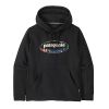 95 OVAL LOGO UPRISAL HOODY BLK