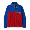 L/W SYNCH SNAP-T PULLOVER RED