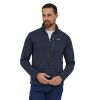 BETTER SWEATER JACKET NAV 1