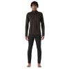 CAP THERMAL WEIGHT BOTTOMS BLK 05