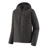 NANO PUFF HOODY BLK NANO PUFF HOODY BLK