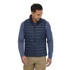 DOWN SWEATER VEST NAV 1