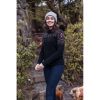 SHERPA BHUTLA CREW WOMENS BLK b