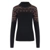 SHERPA BHUTLA CREW WOMENS BLK