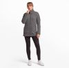 SHERPA LHAMU BUTTON COAT WMS GRY e