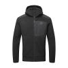 ME HIGH PILE HOODED JACKET BLK