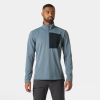 HH VERSALITE 1/2 ZIP FLEECE NAV 02