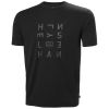 HH SKOG GRAPHIC T-SHIRT BLK