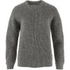 FJR W OVIK WAFFLE KNIT GRY FJR W OVIK WAFFLE KNIT GRY