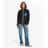 SHERPA TARCHO FULL ZIP FLEECE BLK j