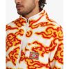 SHERPA TARCHO PRINTED FZ FLEEC CDE f SHERPA TARCHO PRINTED FZ FLEEC CDE f