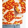 SHERPA TARCHO PRINTED FZ FLEEC CDE g SHERPA TARCHO PRINTED FZ FLEEC CDE g